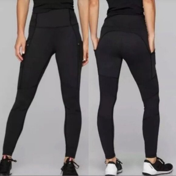Athleta Sleet High Traverse Tight Black SP - Picture 3 of 15